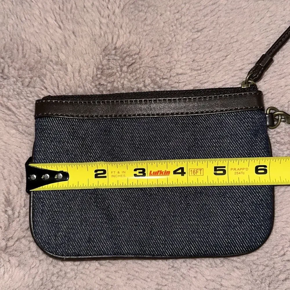 Cute Little Denim Wristlet